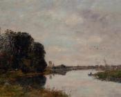 尤金 布丹 : The Toques at Saint-Arnoult